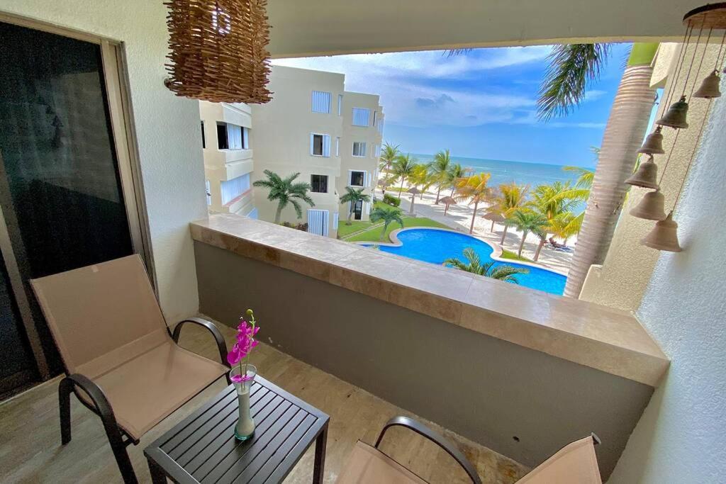 Oceanfront Condo Bm By Andiani Канкун Екстериор снимка